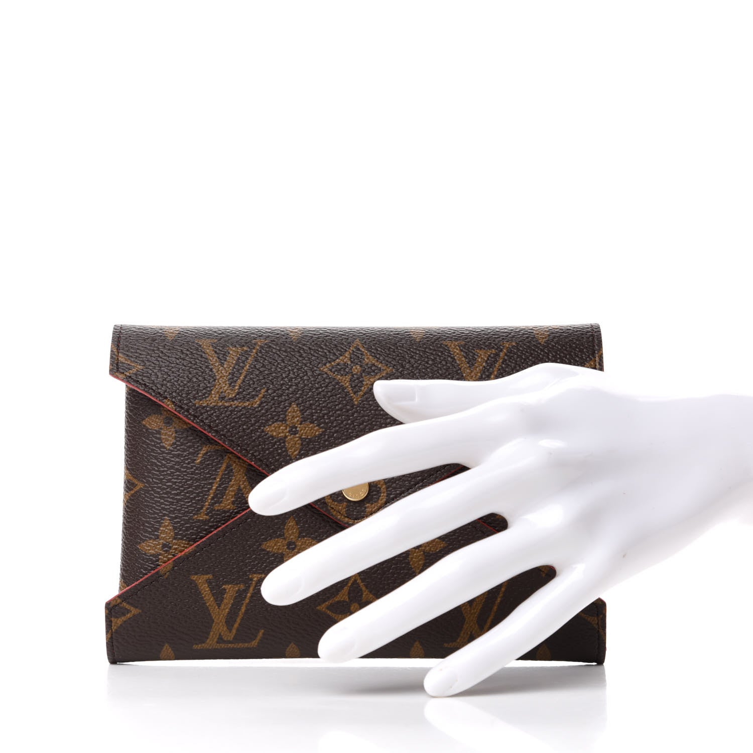 Louis Vuitton Monogram Medium Kirigami Pochette Insert Coquelicot 2 of 7