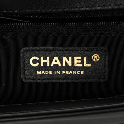 Chanel Calfskin Quilted New Medium Boy Flap Black 6 of 14