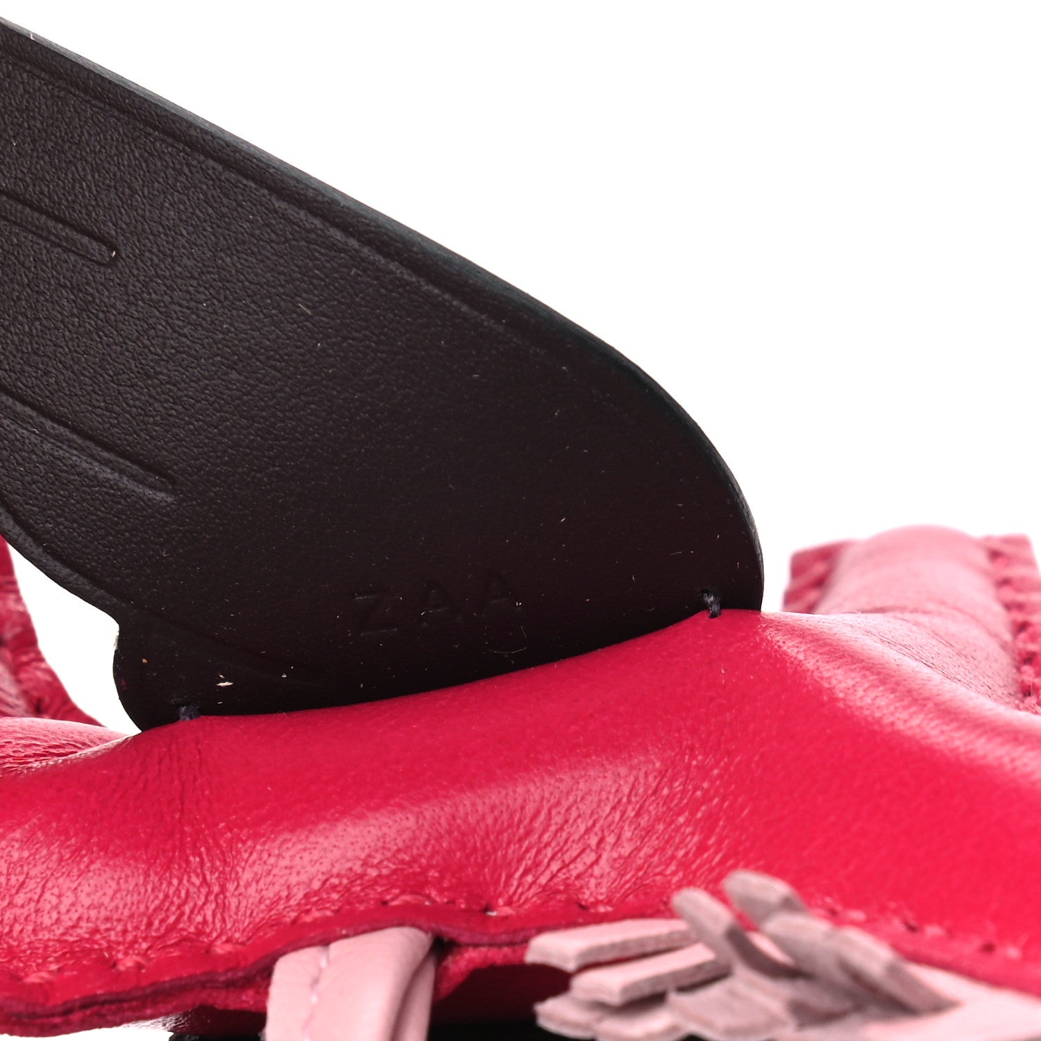 Hermes Milo Lambskin Grigri Rodeo Pegase Horse Bag Charm PM Framboise Rose Sakura Rouge Sellier 4 of 4
