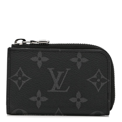 Louis Vuitton Monogram Eclipse Coin Purse 1 of 9