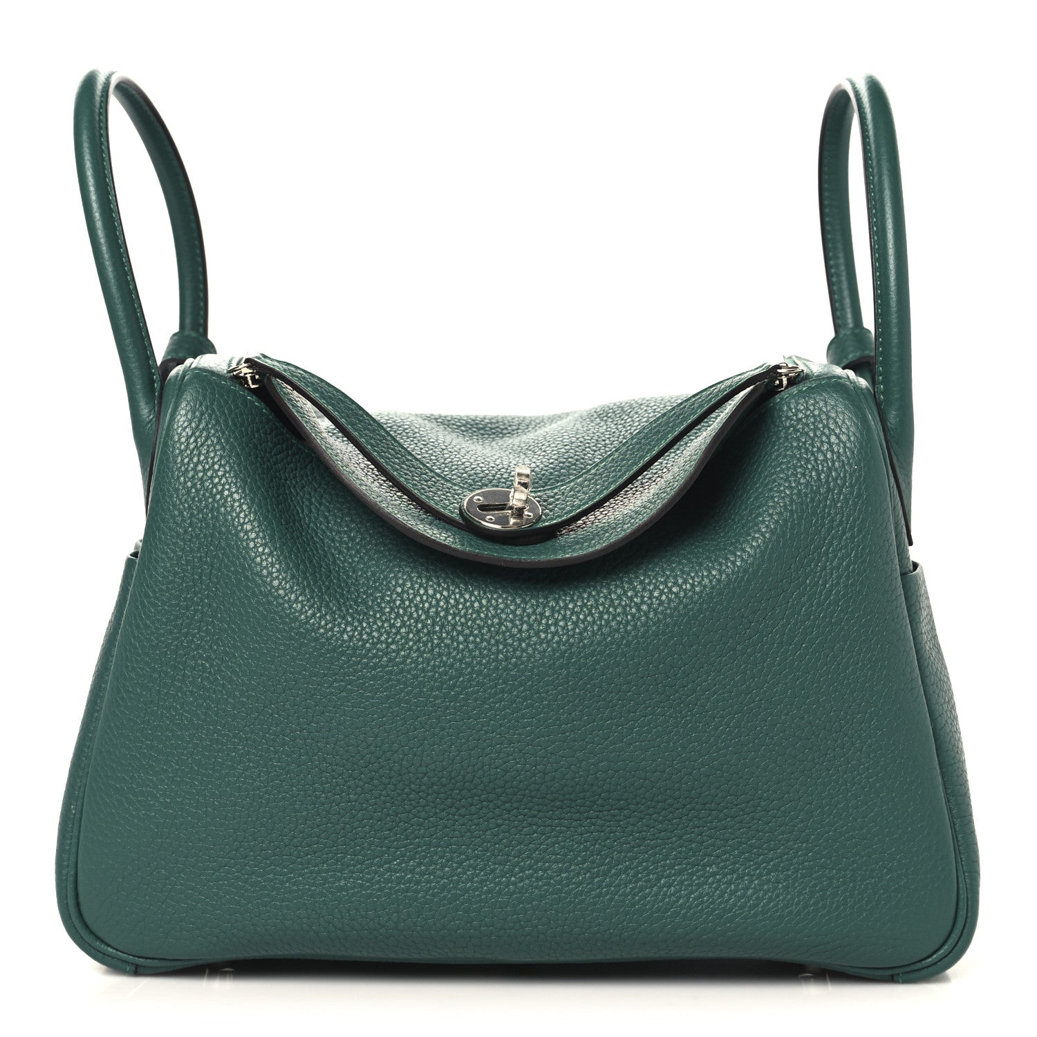 Hermes Taurillon Clemence Lindy 30 Malachite 1 of 12
