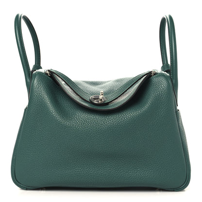 Hermes Taurillon Clemence Lindy 30 Malachite 1 of 12