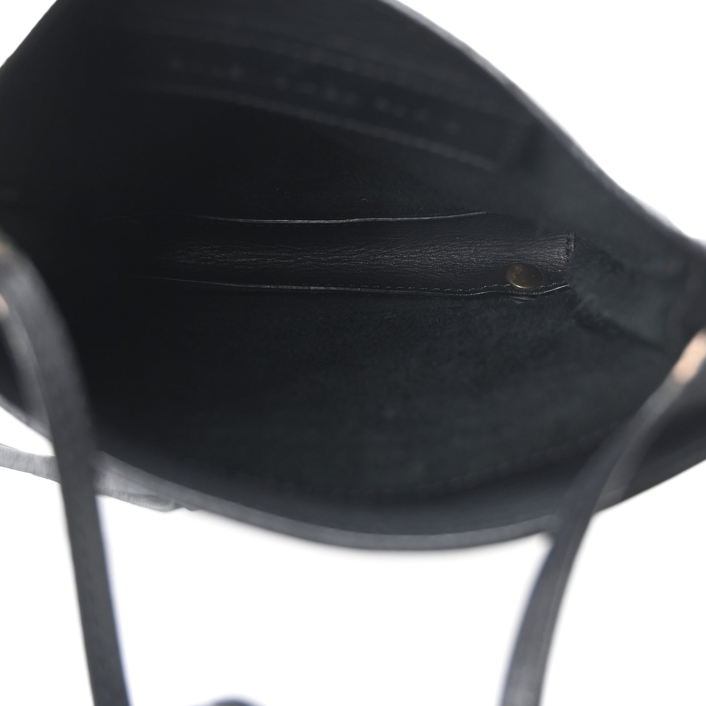 Metallic Calfskin Milkyway Papier Crossbody Bag Black
