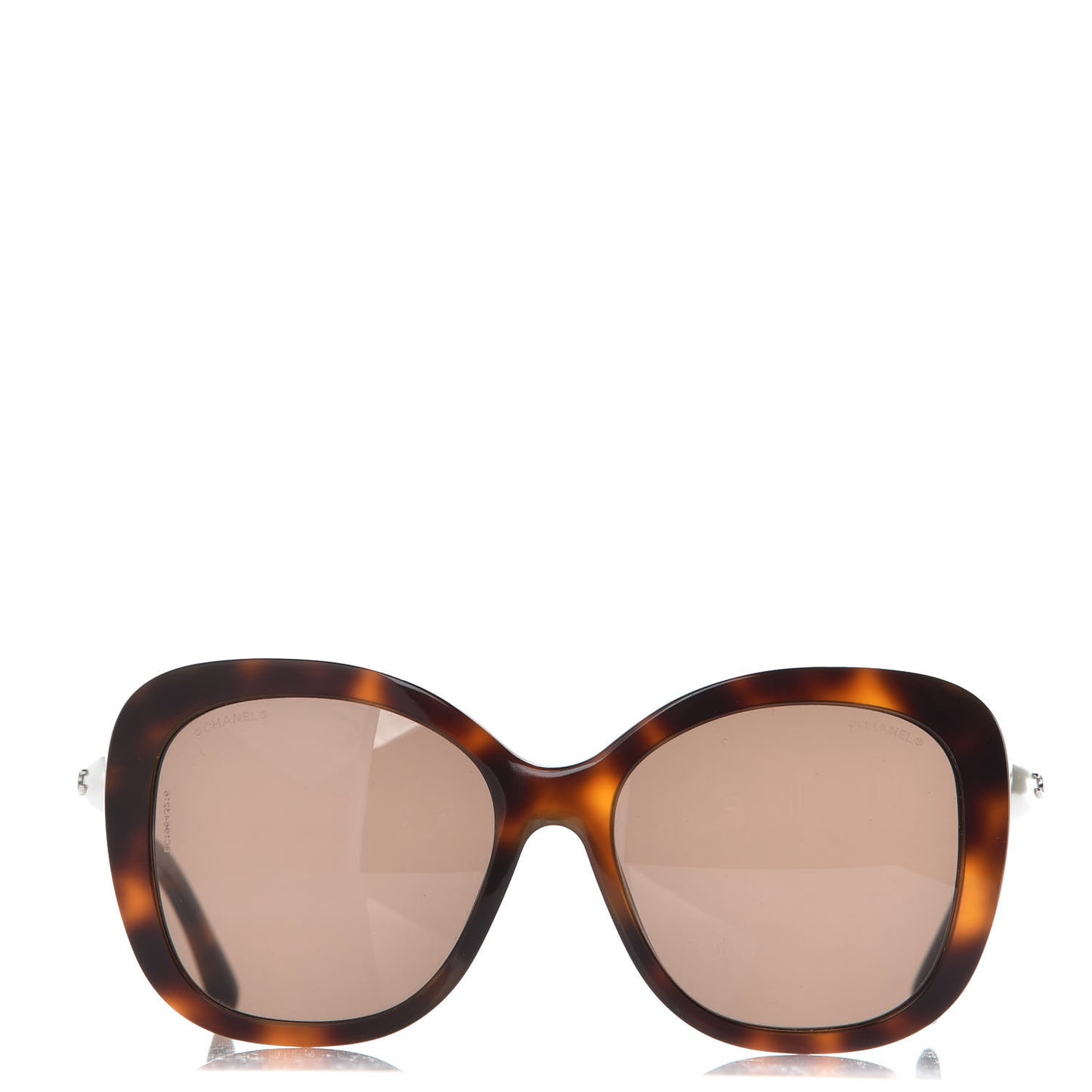 Square Winter Pearl Sunglasses 5339-H Tortoise