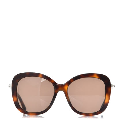 Chanel Square Winter Pearl Sunglasses 5339-H Tortoise 4 of 8