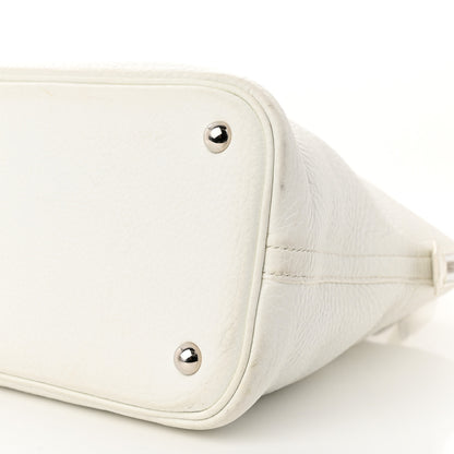 Hermes Taurillon Clemence Bolide 35 White 10 of 16