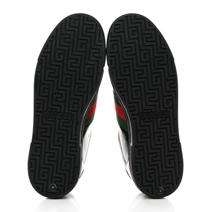 Gucci Crystal GG Monogram Web Mens New Ace Sneakers 8 Black 5 of 9