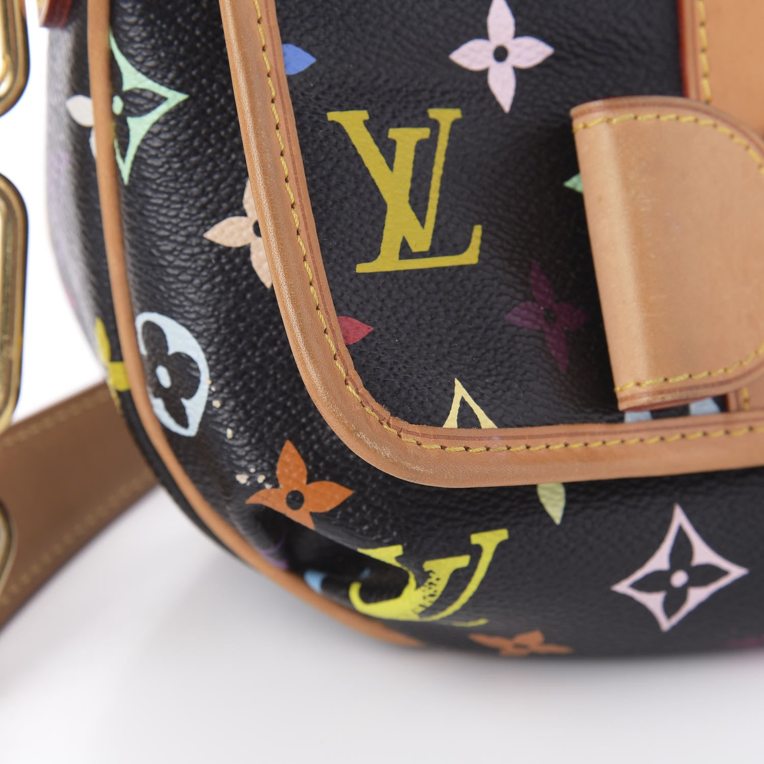 Louis Vuitton Monogram Multicolor Patti Black 11 of 14