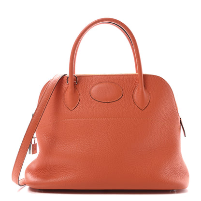 Hermes Taurillon Clemence Bolide 31 Orange 1 of 10