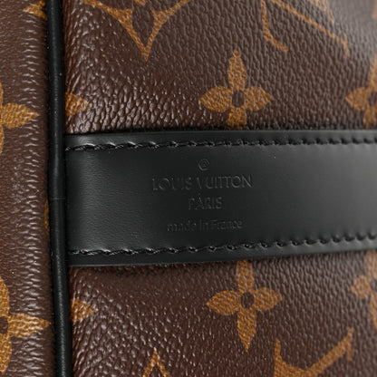 Louis Vuitton Monogram Macassar Keepall Bandouliere 45 5 of 8