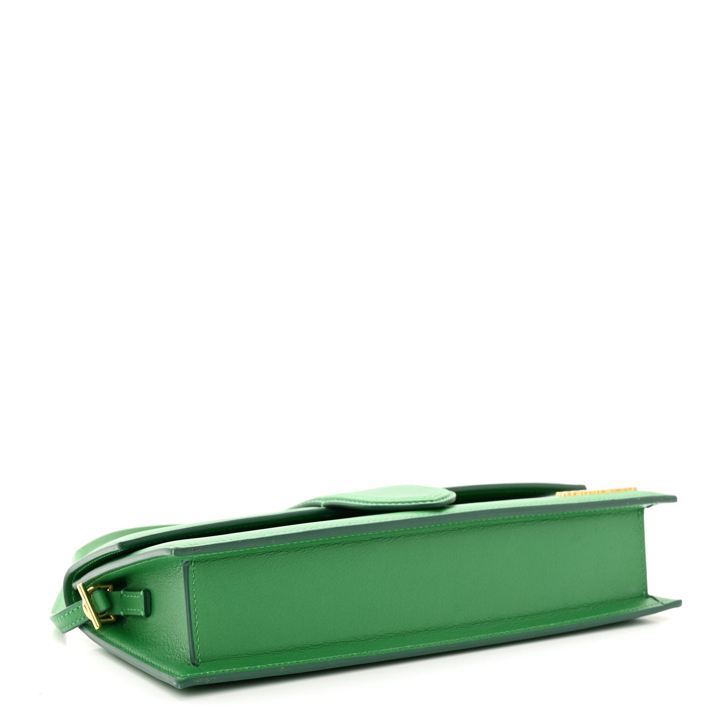 Smooth Calfskin Le Bambino Long Green