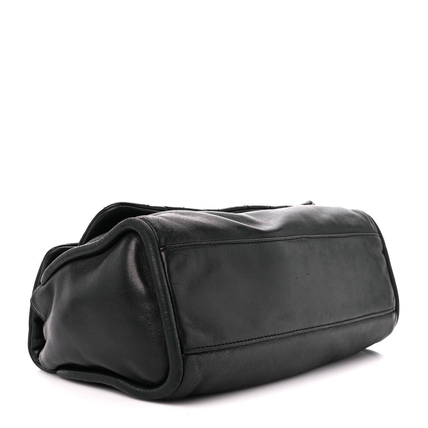 Chanel Lambskin Quilted Large Mademoiselle Double Flap Black 4 of 11