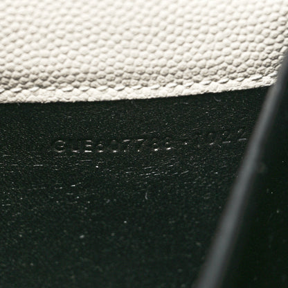 Saint Laurent Grain De Poudre Monogram Uptown Chain Wallet Crema Soft 11 of 14