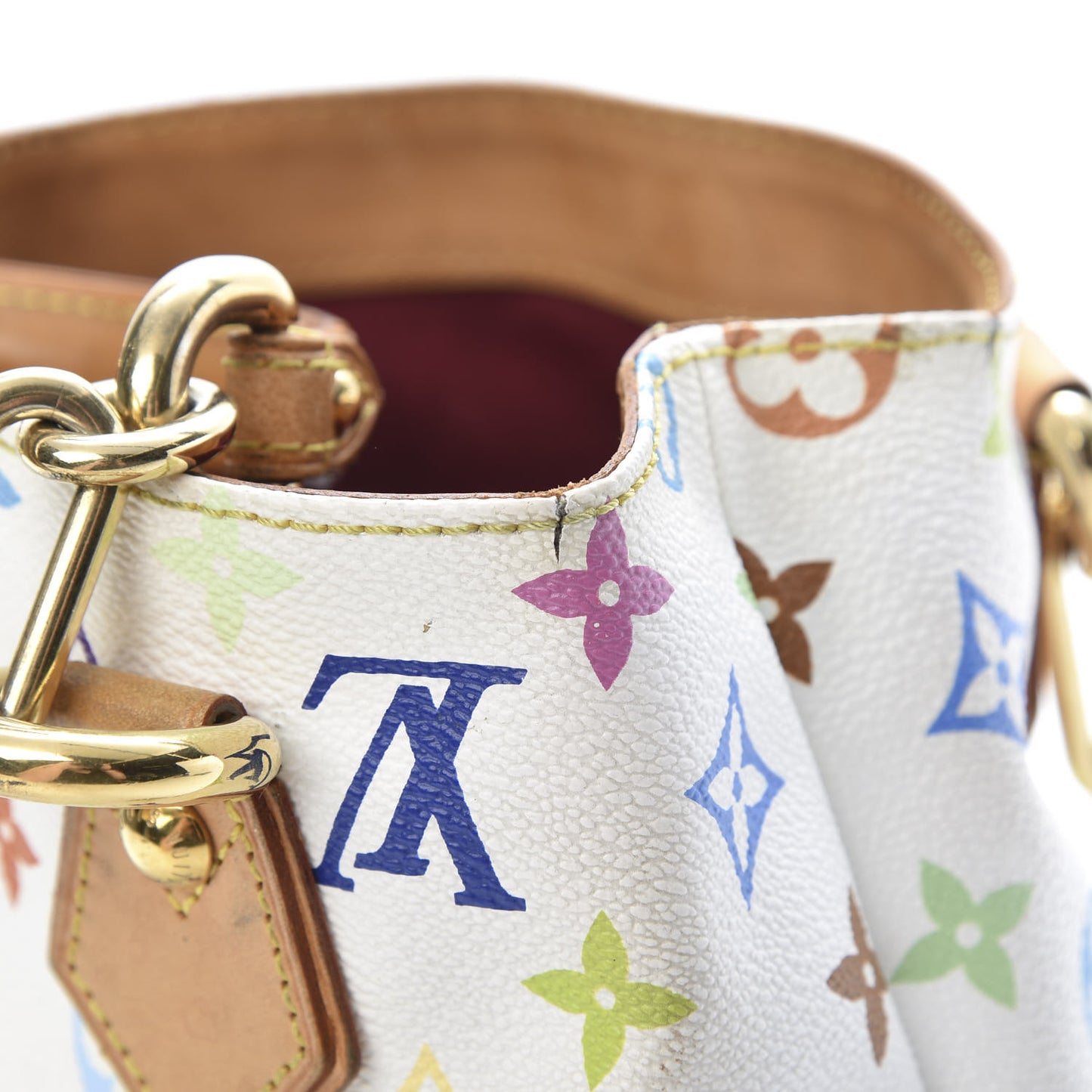 Monogram Multicolor Audra White