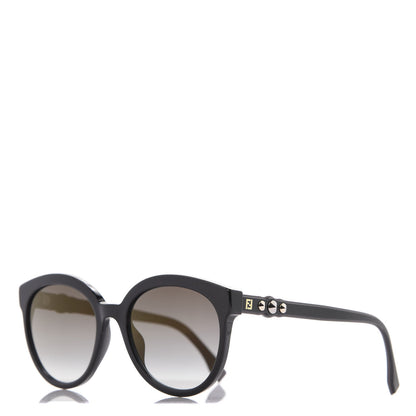 Fendi Studded Sunglasses FF 0268/S Black 1 of 9