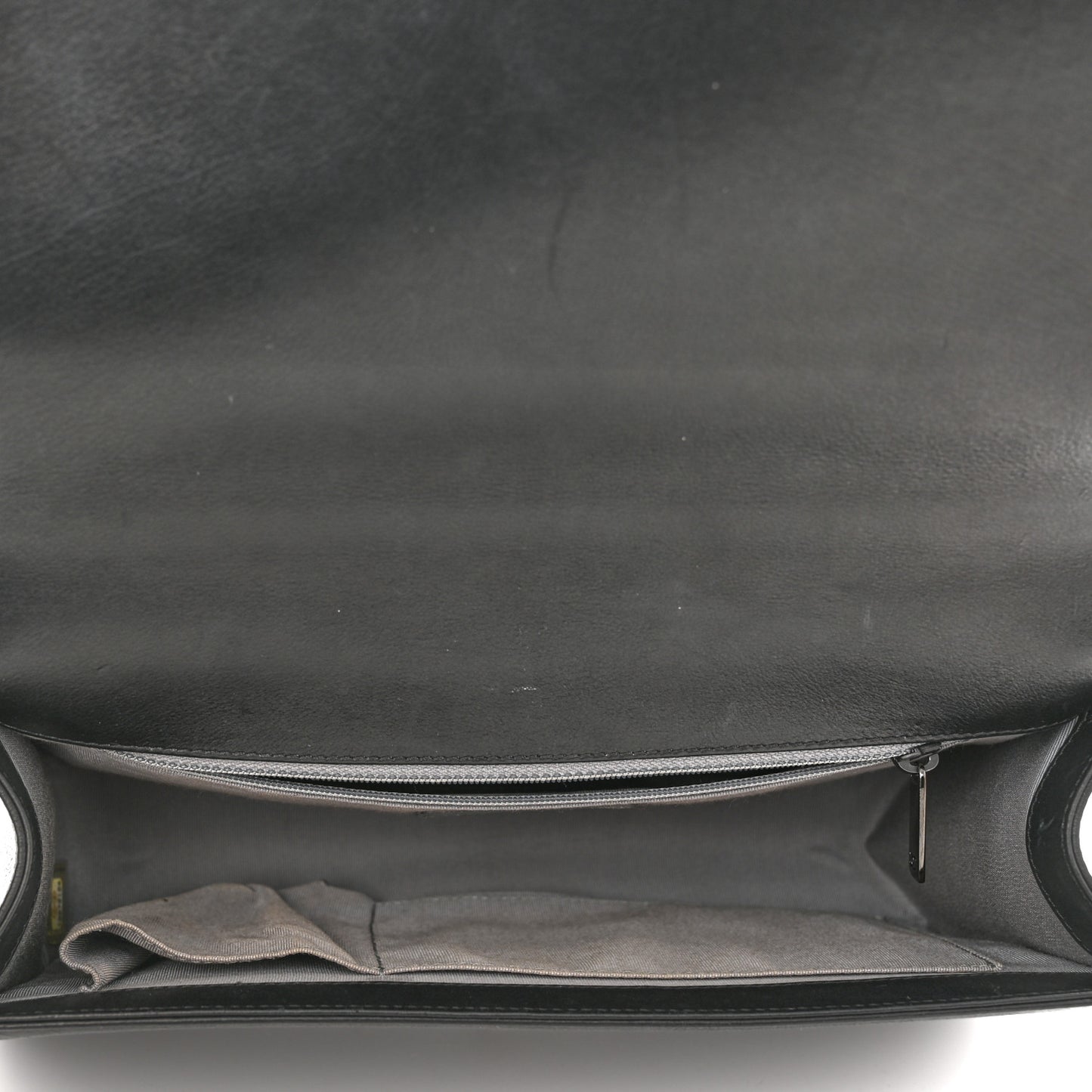 Calfskin Quilted New Medium Boy Flap Black