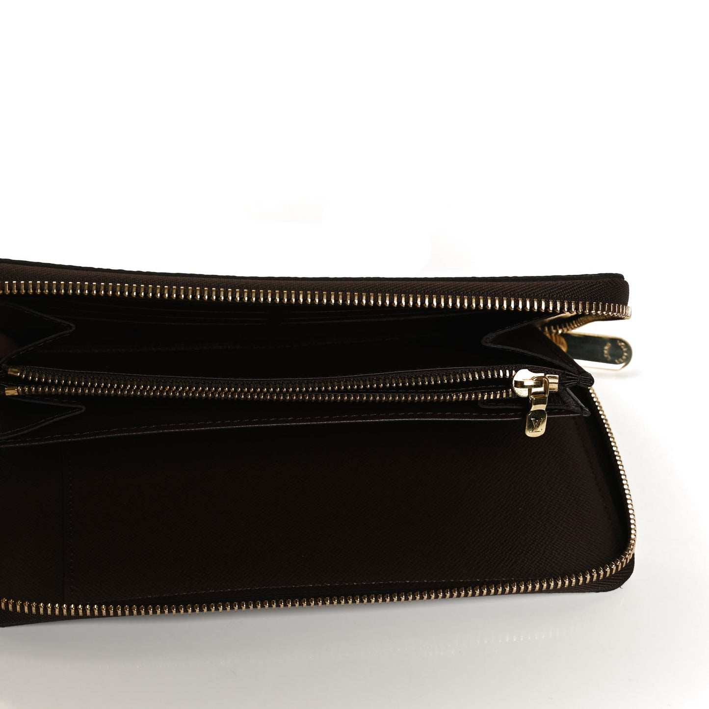Damier Ebene Zippy Organizer Wallet