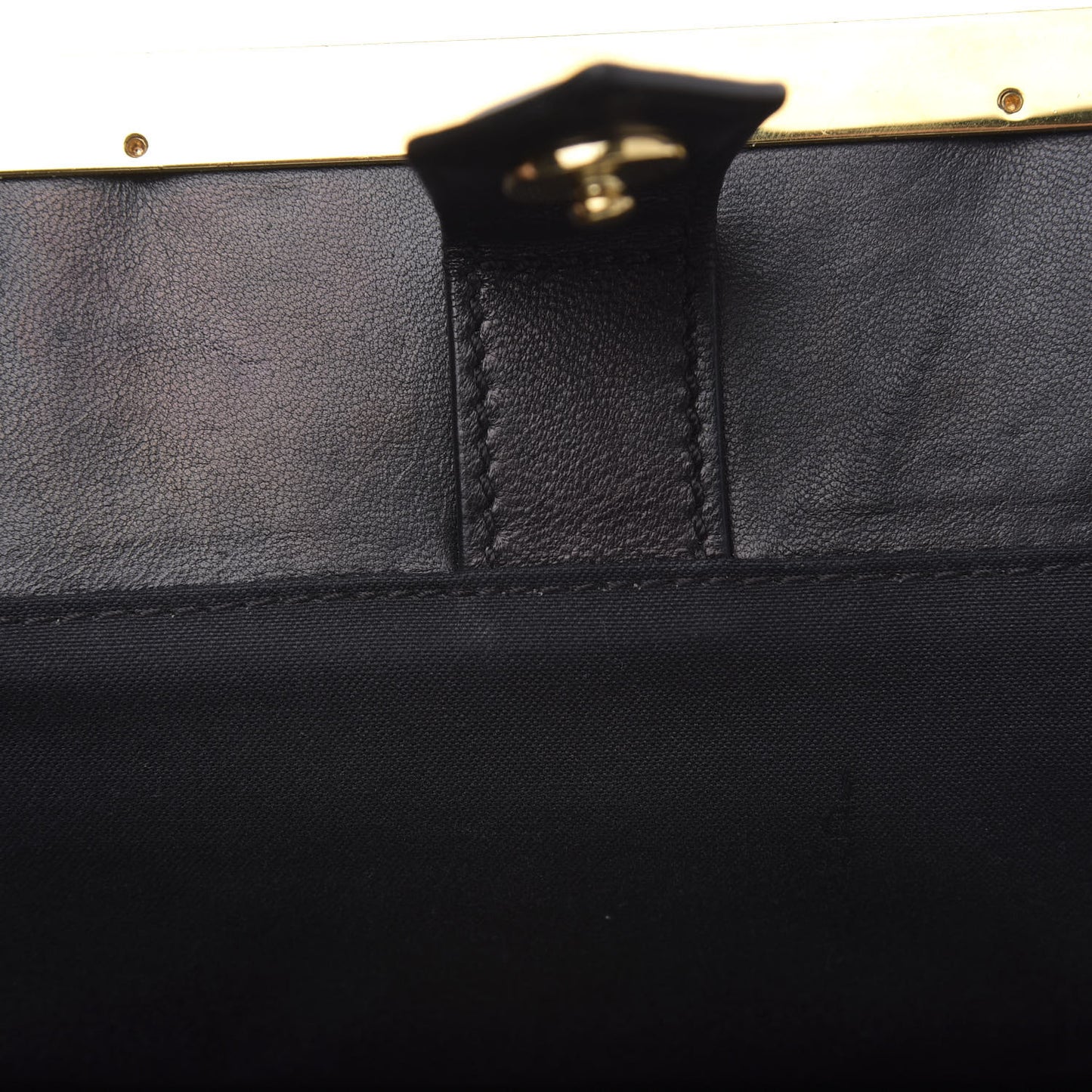 Nappa Crocodile Trapuntata Medium 2Jours Tote Black
