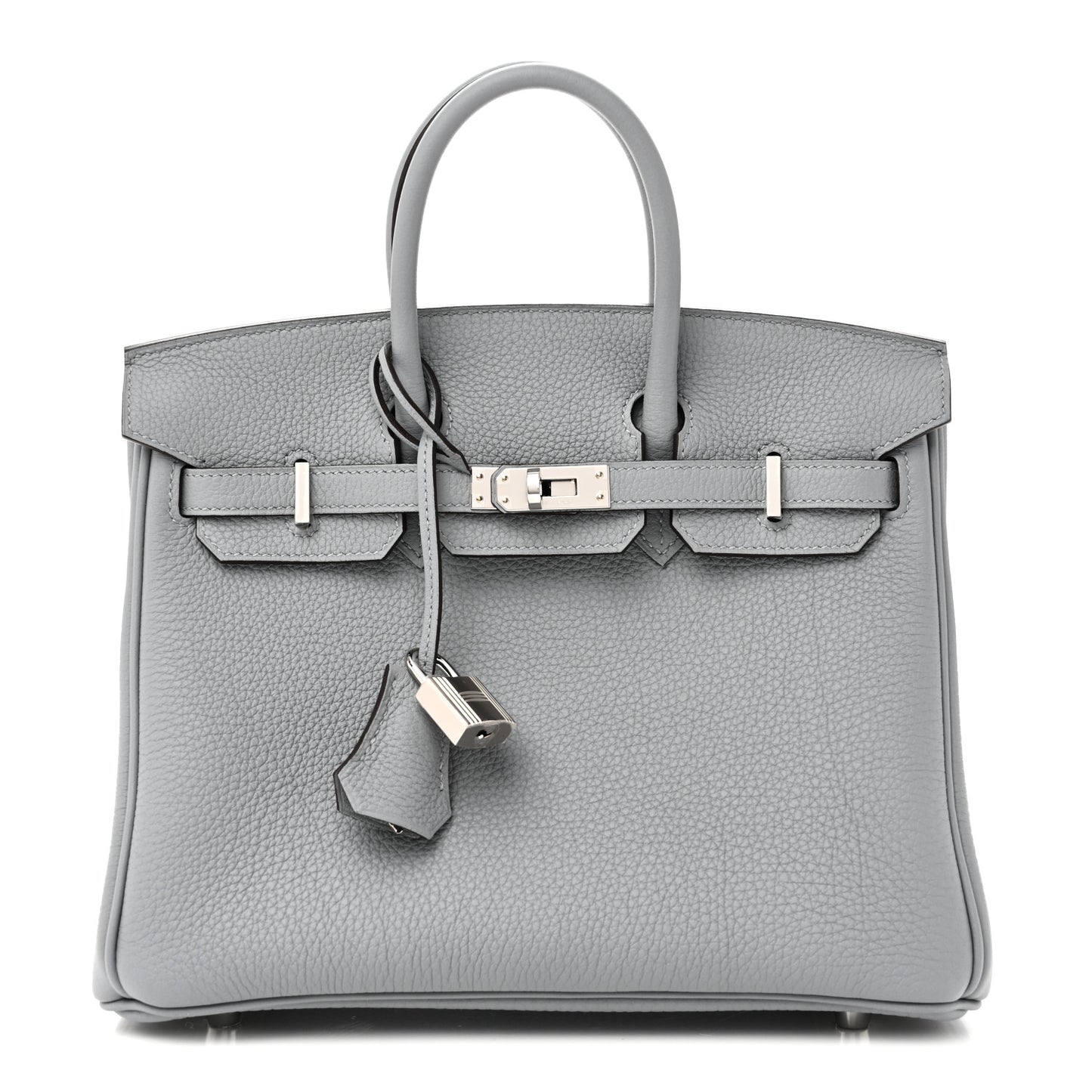 Togo Birkin 25 Gris Pantin