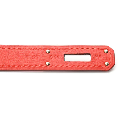 Hermes Swift Kelly Cut Clutch Pochette Capucine 6 of 6