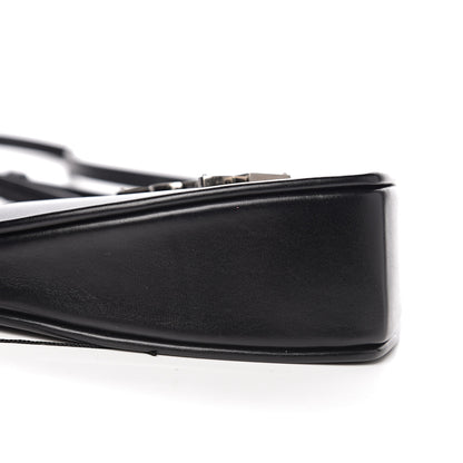 Saint Laurent Calfskin Heart Monogram Crossbody Black 6 of 7