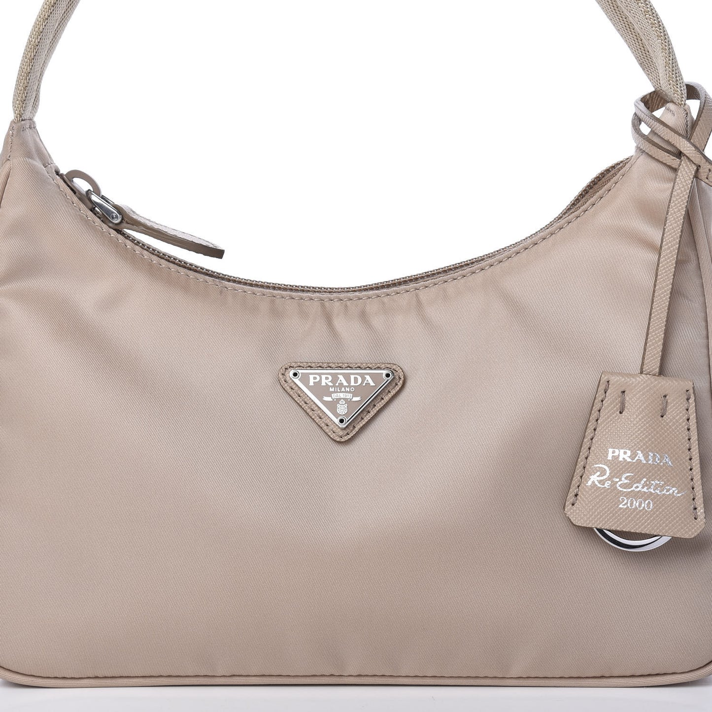 Tessuto Nylon Mini Re-Edition 2000 Bag Cammeo