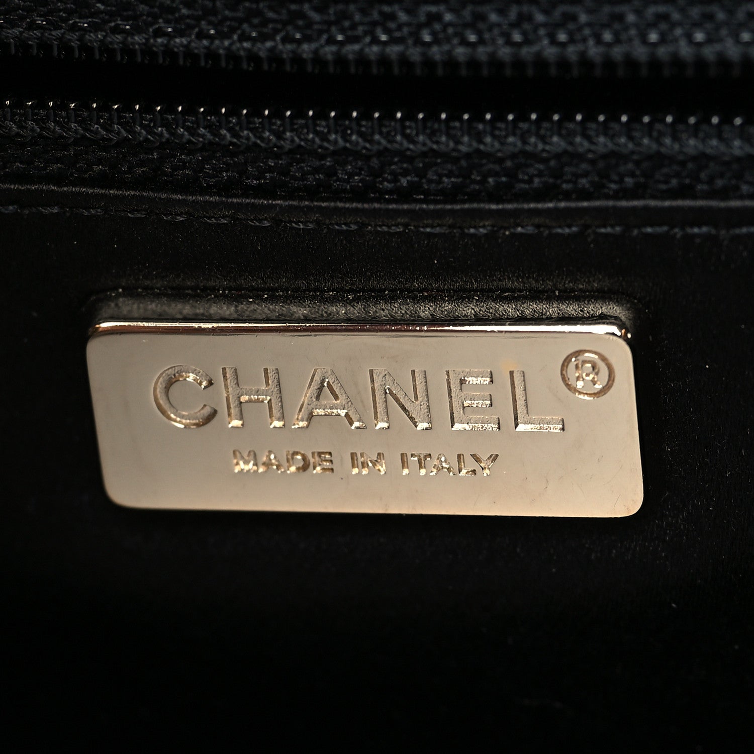 Chanel Calfskin Korean Garden Clutch With Chain Black 6 of 9