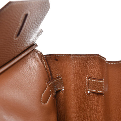 Hermes Taurillon Clemence Birkin 35 Gold 22 of 32
