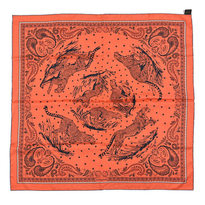 Hermes Silk Guepards Scarf 90 4 of 5