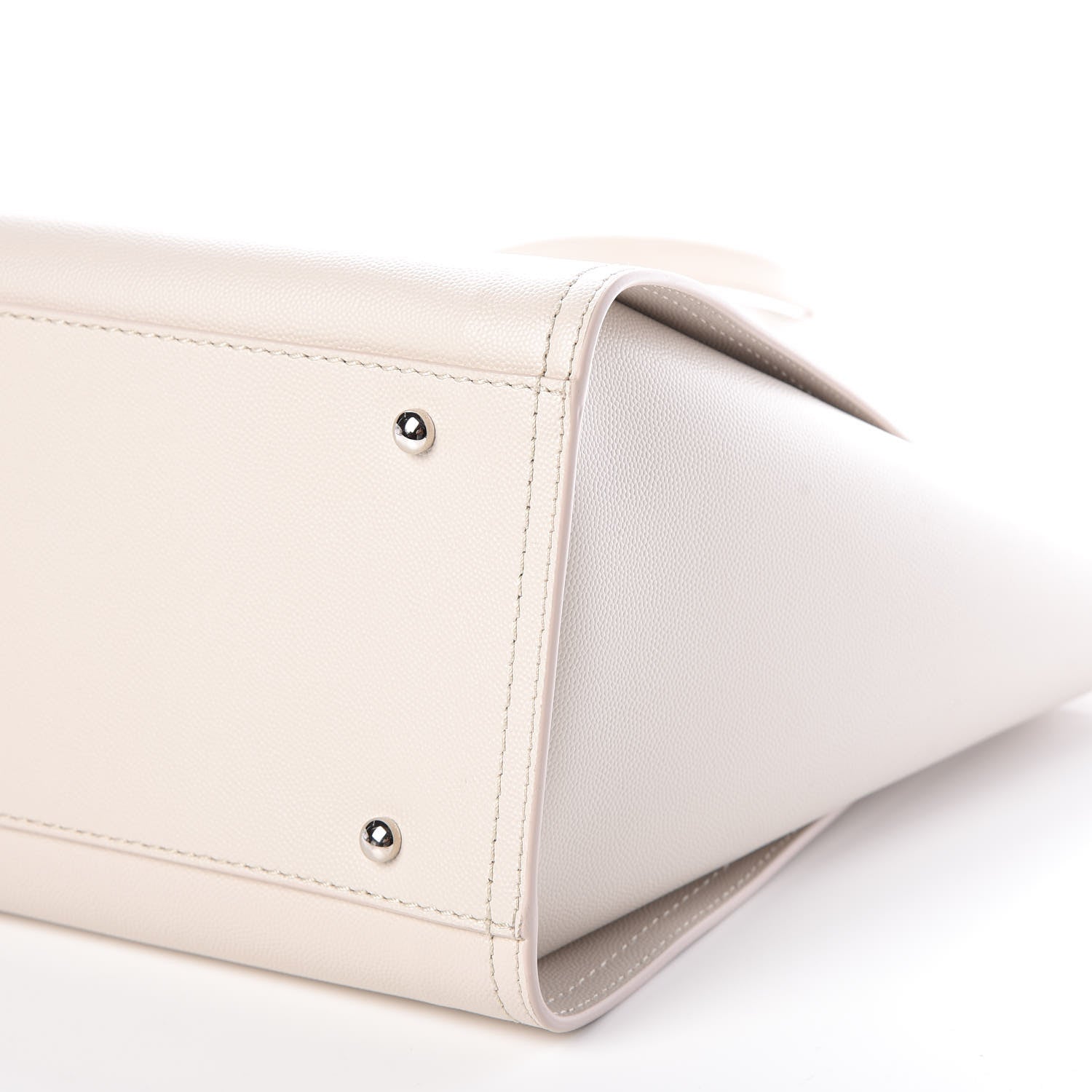 Chanel Caviar Small Studded Deauville Tote Ivory 6 of 11