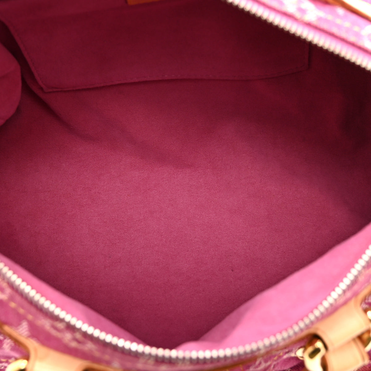 Monogram Denim Neo Speedy Fuchsia