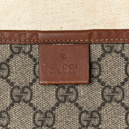 Gucci GG Plus Monogram Medium Signature Web Loop Tote Brown 6 of 12
