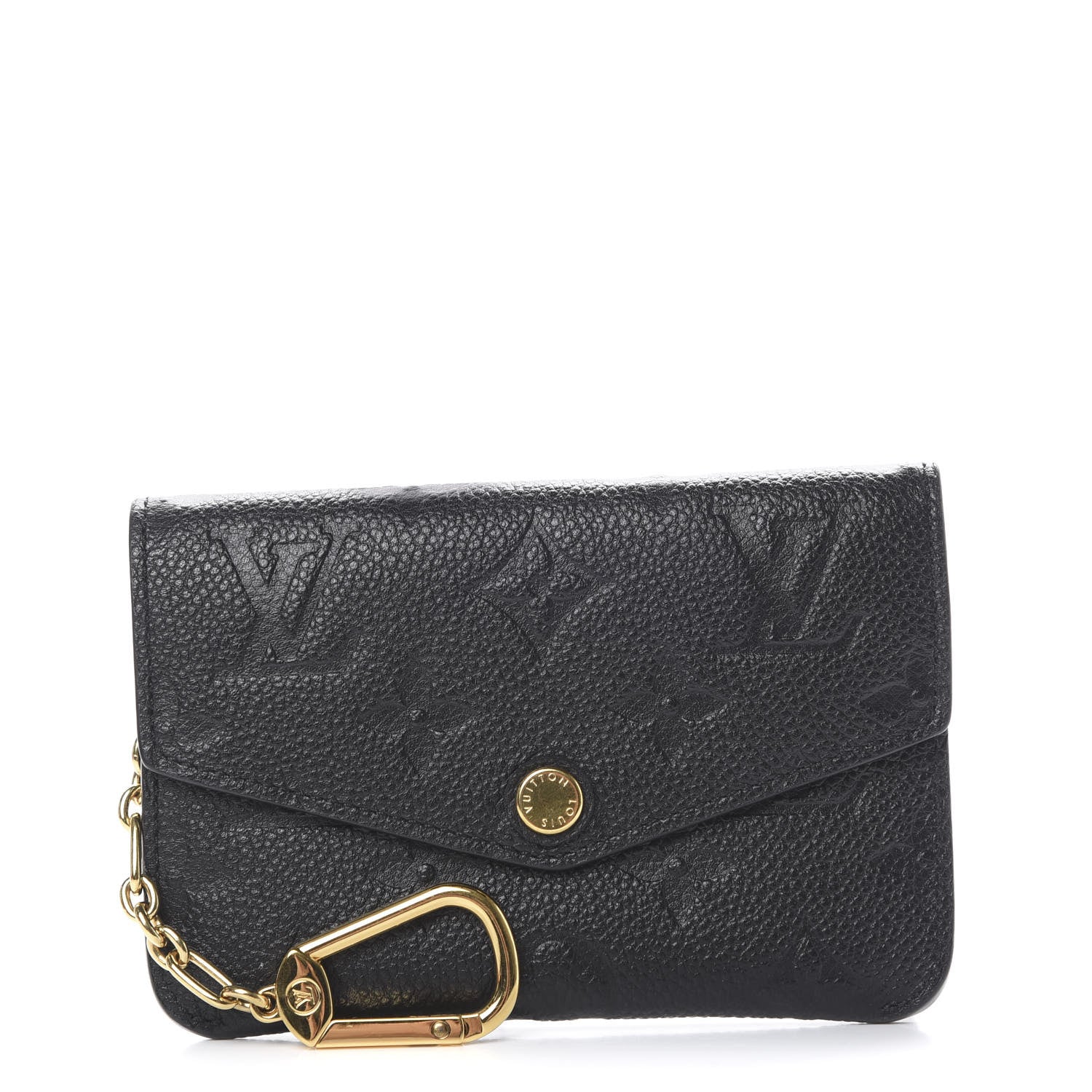Louis Vuitton Empreinte Key Pouch Black 1 of 8