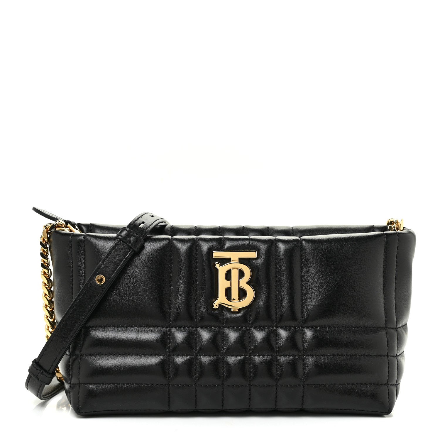 Burberry Calfskin Quilted Small Lola Zip Black 1 of 10