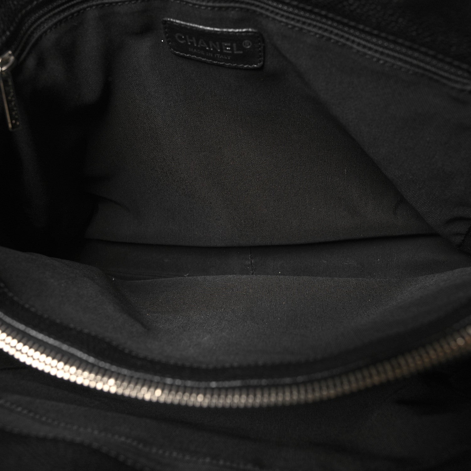 Chanel Caviar Quilted Grand Shopping Tote GST Black 6 of 11