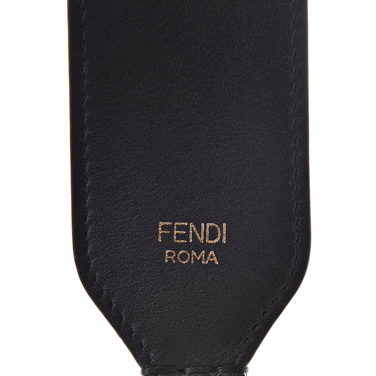 Fendi Velvet Tapestry FF Strap You Tobacco 3 of 4