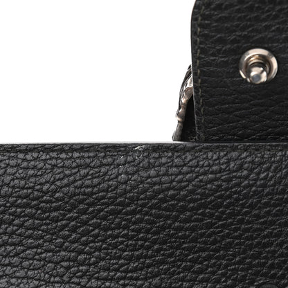Gucci Dollar Calfskin Crystal Web Medium Dionysus Bamboo Top Handle Bag Black Black Diamond 8 of 11