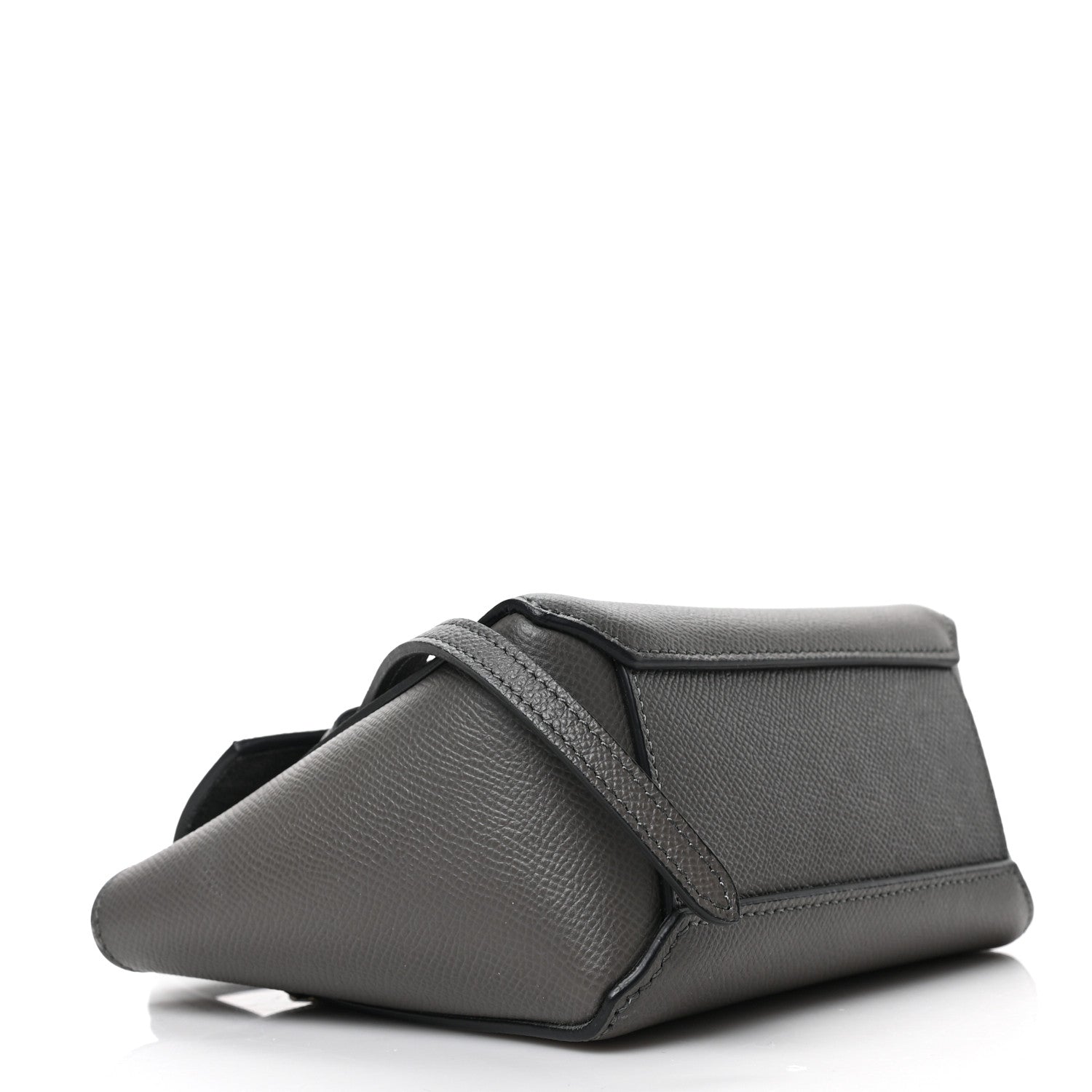 Celine Grained Calfskin Pico Belt Bag Grey 4 of 8