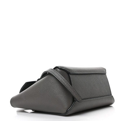 Celine Grained Calfskin Pico Belt Bag Grey 4 of 8
