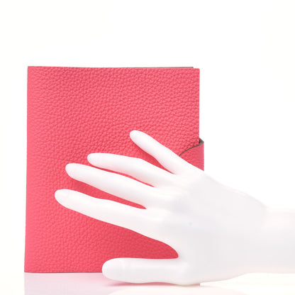 Hermes Togo Ulysse PM Agenda Cover Rose Lipstick 2 of 9
