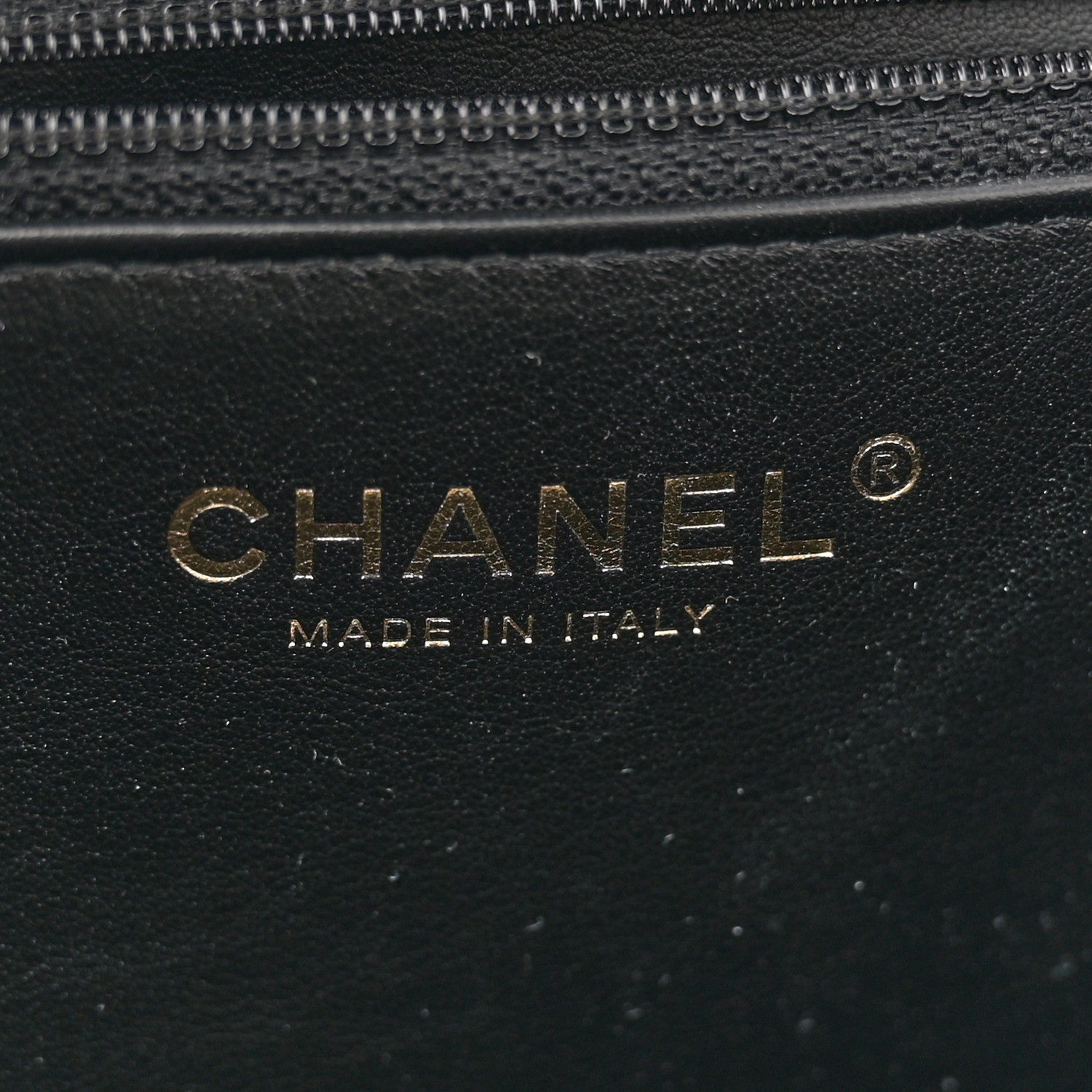 Chanel Caviar Quilted Large CC Shopping Tote Black 6 of 10