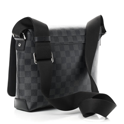 Louis Vuitton Damier Graphite District PM 3 of 8
