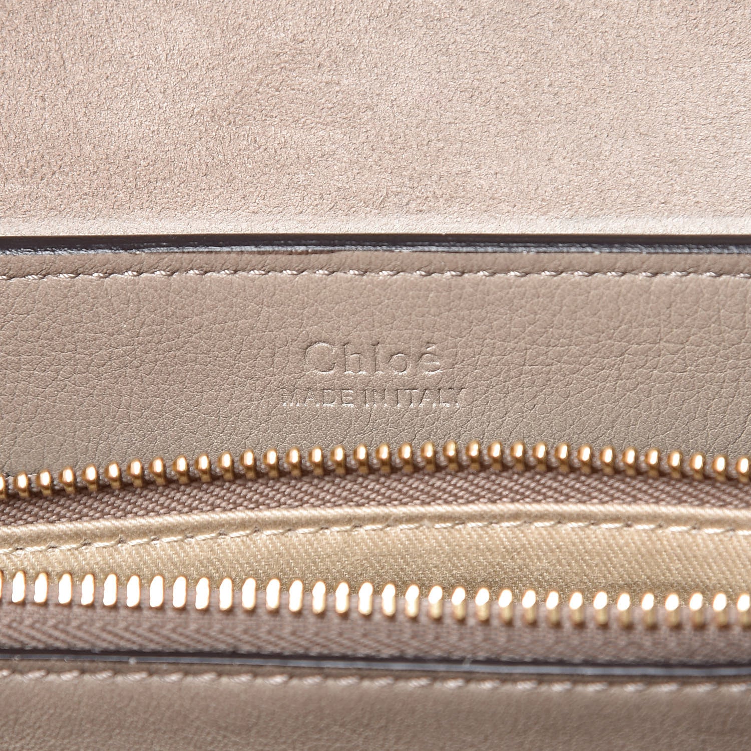 Chloe Calfskin Small Faye Day Shoulder Bag Motty Grey 7 of 16