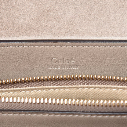 Chloe Calfskin Small Faye Day Shoulder Bag Motty Grey 7 of 16
