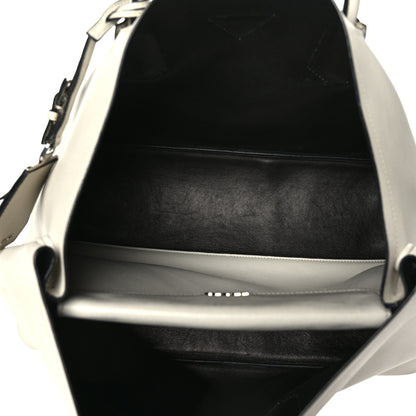Prada City Calf Large Double Bag Talco 5 of 13