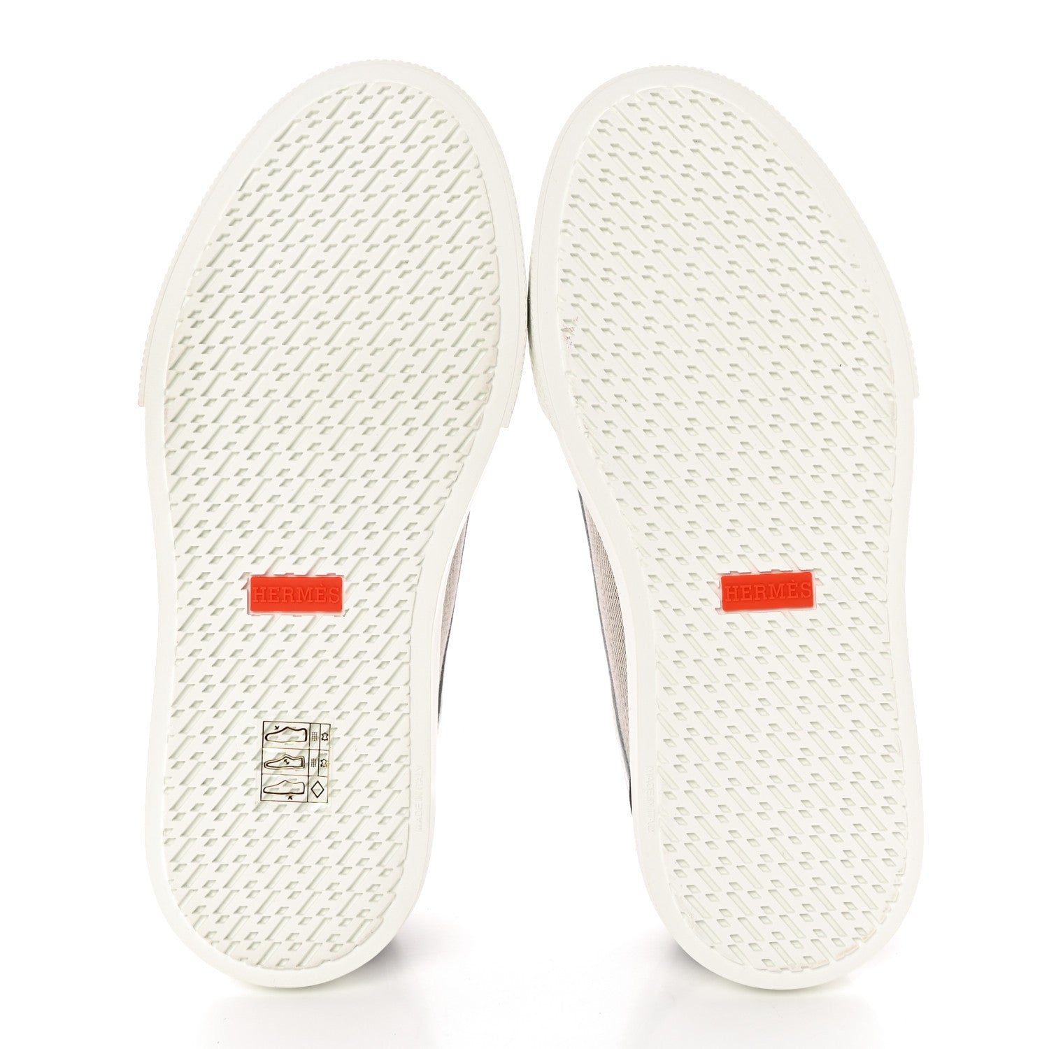Hermes Canvas Calfskin Get Sneakers 35 Prunoir Blanc 5 of 8