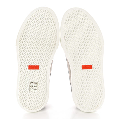 Hermes Canvas Calfskin Get Sneakers 35 Prunoir Blanc 5 of 8