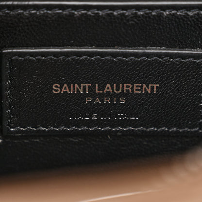 Saint Laurent Sheepskin Matelasse Chevron Monogram Medium College Bag Fard 6 of 10