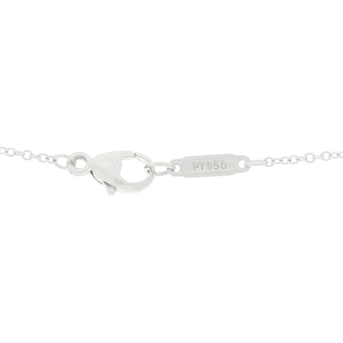 Platinum Diamond Large Cross Pendant Necklace