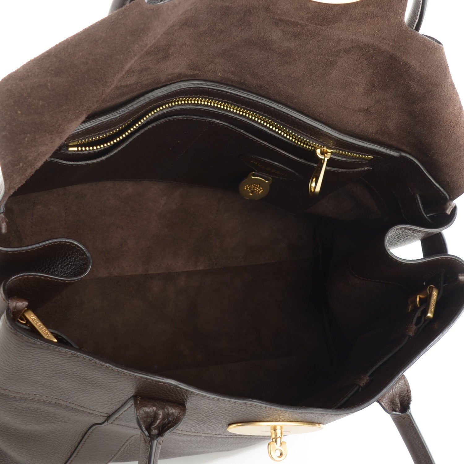 Mulberry Natural Leather Bayswater Chocolate 5 of 7